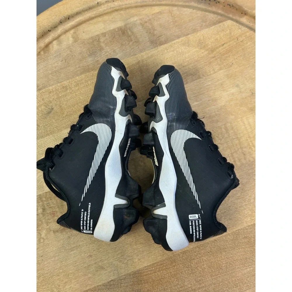 Nike Baseball Cleats Kid 10C Black Vapor Ultrafly 3 Keystone CZ4984-009 Athletic